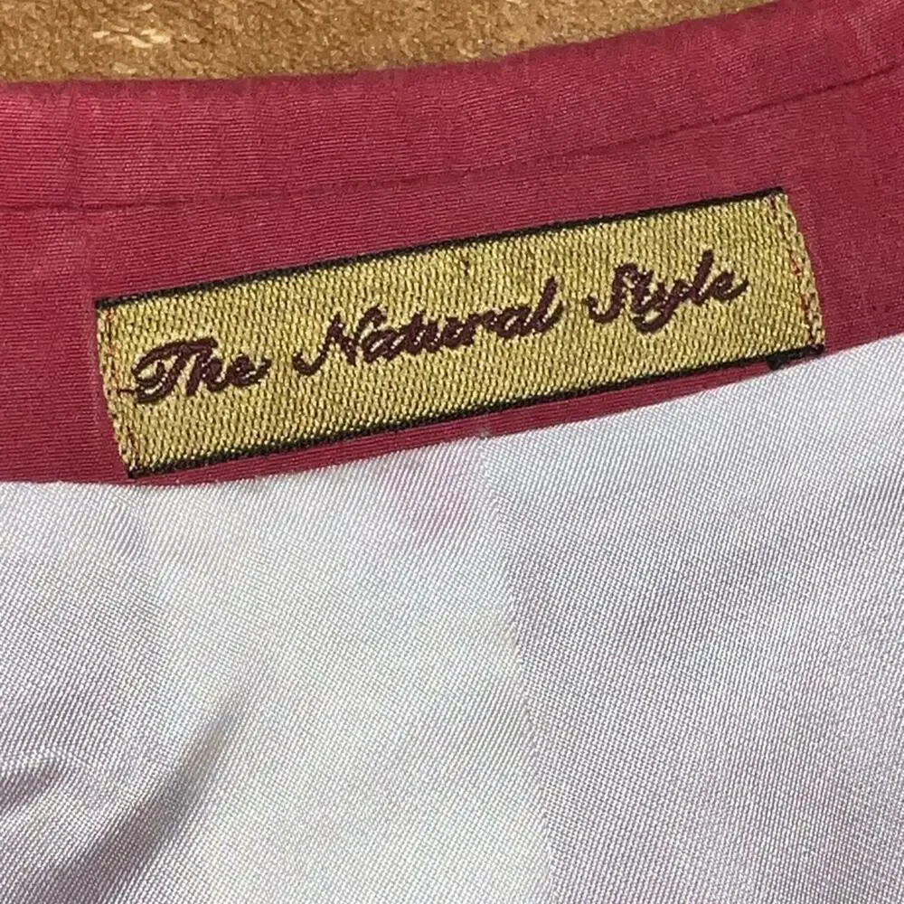 Vintage Nordstrom The Natural Style Blazer Red ish color size 38L